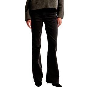 Abercrombie & Fitch Black Flare Jeans